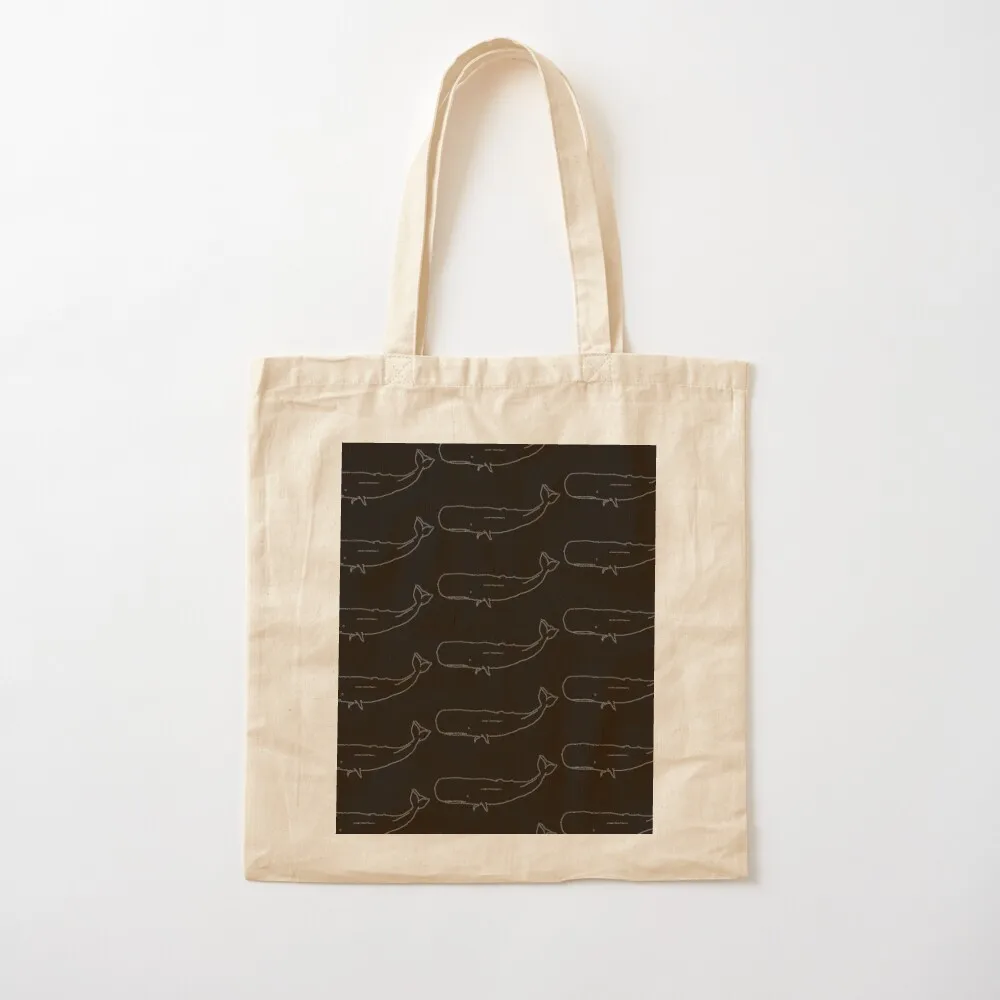 

Block sperm whale - Physeter macrocephalus Tote Bag tote bags men personalized tote bag Canvas Bag