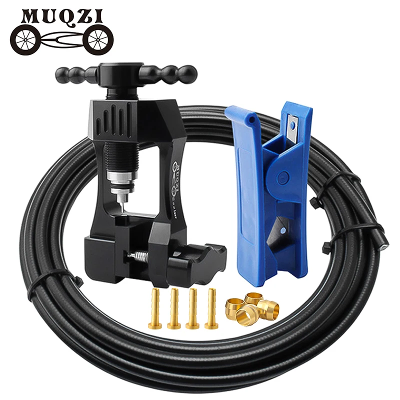 MUQZI Bicycle Hydraulic Hose Fitting Insert Tool MTB Road Bike Hydraulic Disc Brake Oil Needle Connector Driver Install