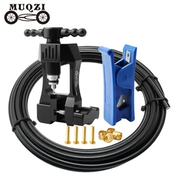 MUQZI Bicycle Hydraulic Hose Fitting Insert Tool MTB Road Bike Hydraulic Disc Brake Oil Needle Connector Driver Install