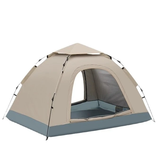 

Outdoor Tent Portable Foldable Automatic Quick Open Silver Glue Sunscreen Rain Protection Park Picnic Camping Equipment