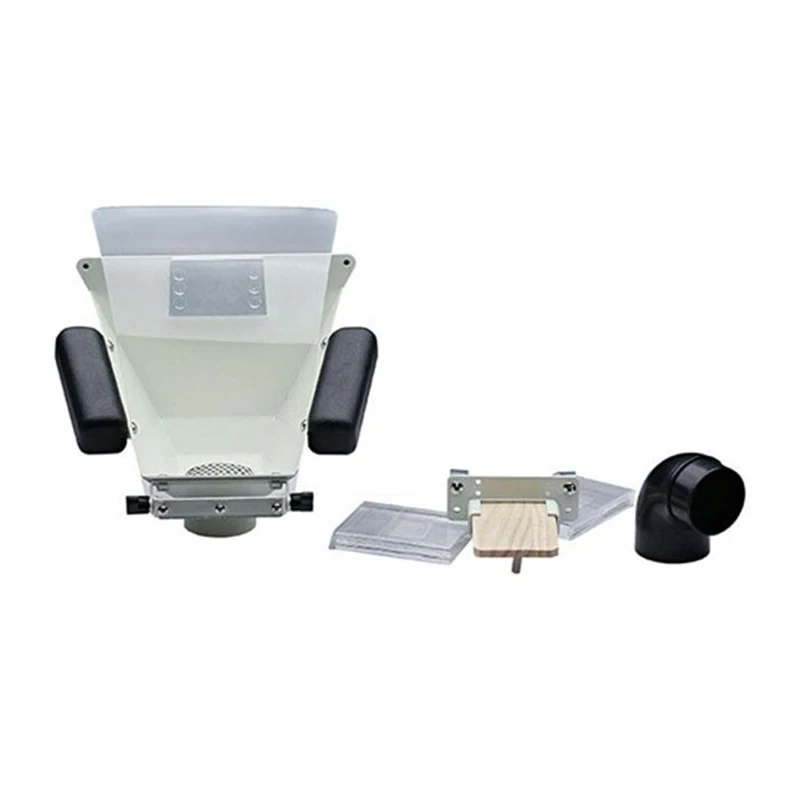 Original Foredom Fishmouth Dust Collector with Shield Arm Rest GRS Mount Bench Pin for Jewelry Making Engraving Polishing
