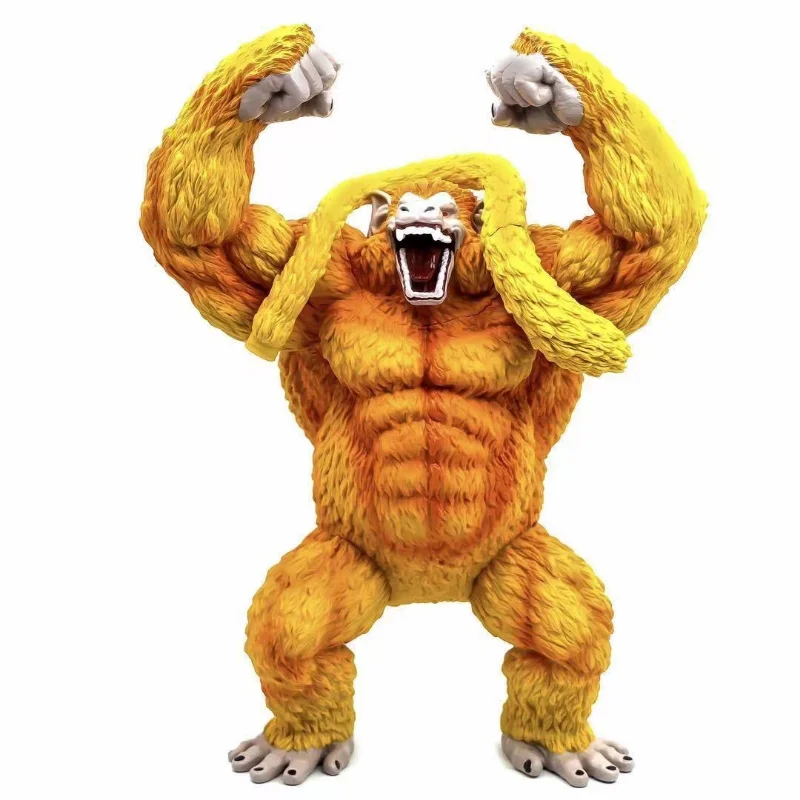 40CM Anime Dragon Ball Great Ape Figure Golden Great Ape Ozaru Vegeta PVC Action Figures Collection Model Toys for Children Gift