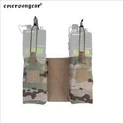 Emersongear MOLLE LPC MBITR Radio Pouch Set Utility Airsoft Double Sub Bag EM8333