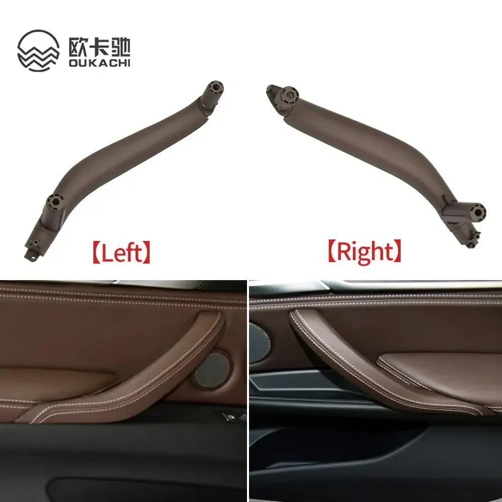 LHD RHD 3PCS Set Inteior Passenger Door Handle Cover Trim Replacement Parts For BMW X5 X6 F15 F16 2014 2015 2016 2017 2018