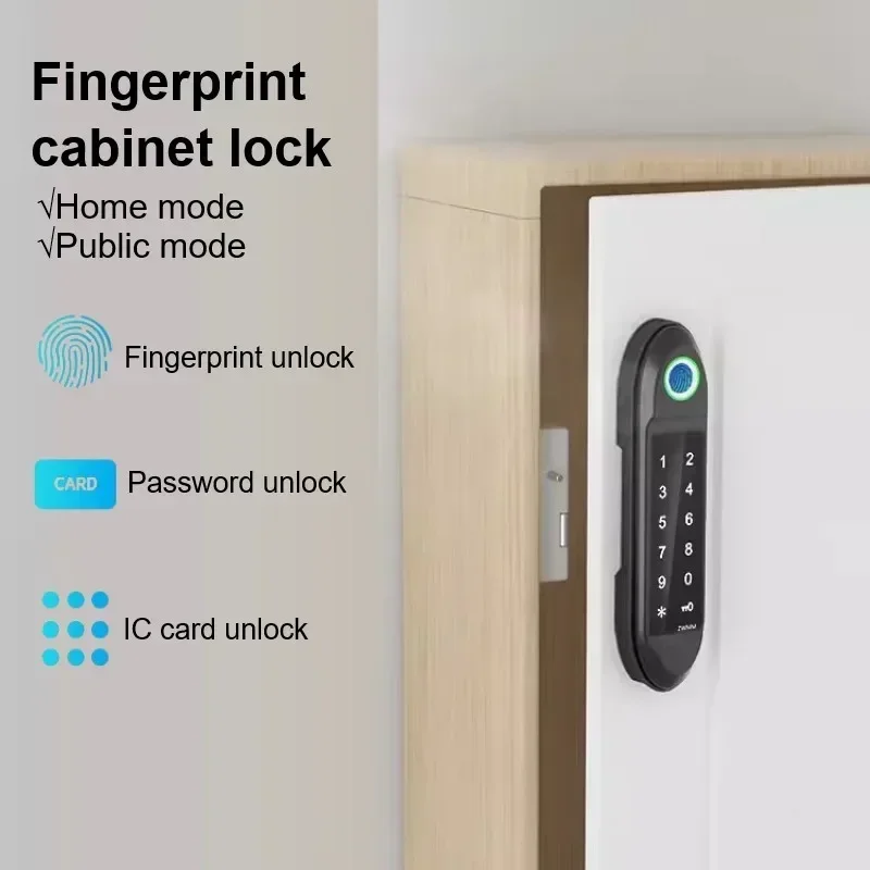 

Smart Locker Lock Fingerprint Drawer Lock Sauna Cabinet Lock File Cabinet Storage Gym Locker Password Locks смарт Замок На Дверь