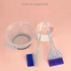 Professional Hair Dyeing Accessories Kit Hair Coloring Dye Comb Stirring Brush Plastic Color Mixing Bowl DIY Barber Styling Tool