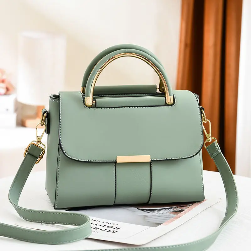 Commuting Leisure Simple Lightweight Pure Color High-End Large Capacity Single Shoulder Carrying Crossbody Bag