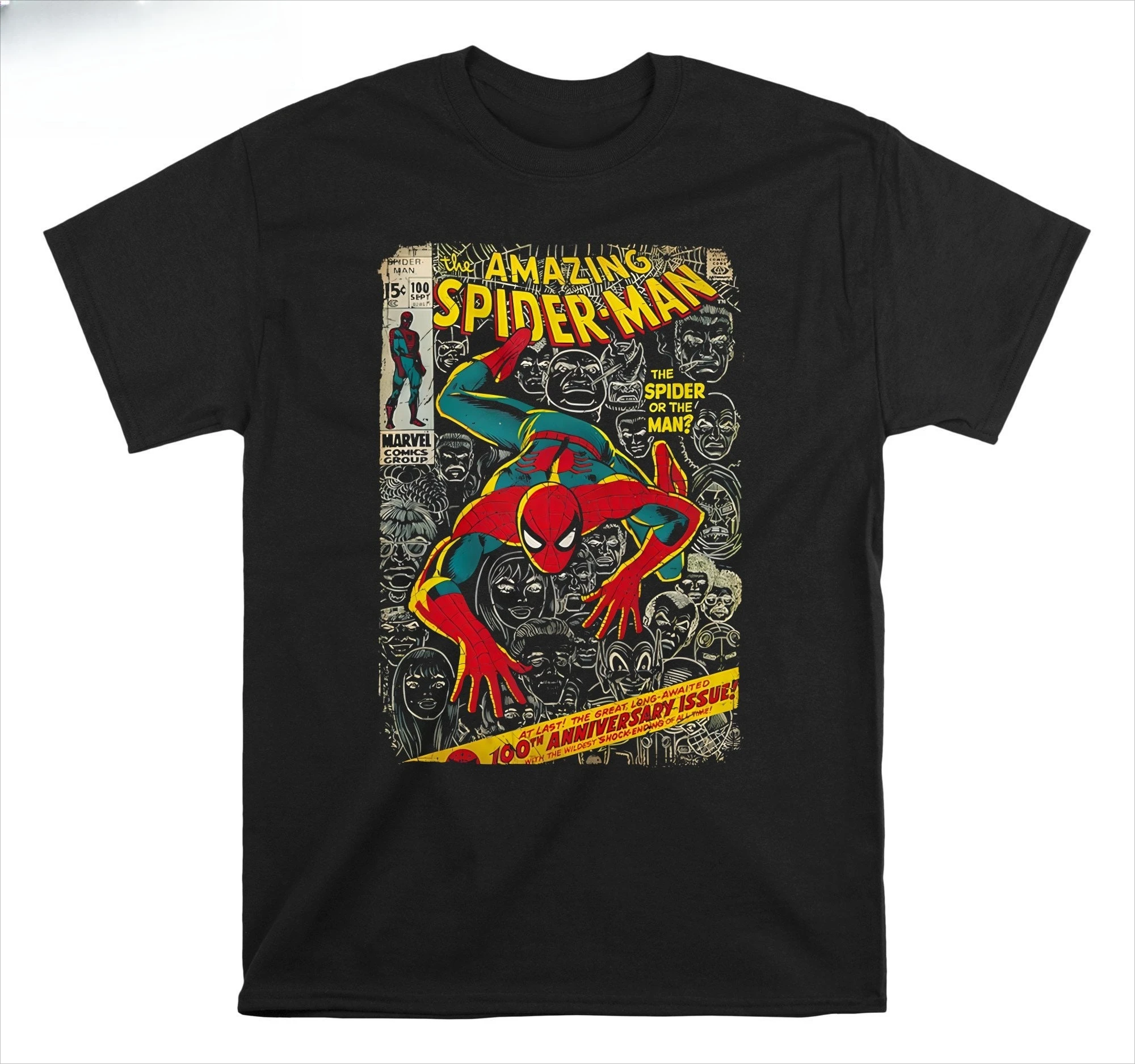 

Marvel Avengers Graphic Printing Summer Autumn Winter Cotton Men's and Women's T-Shirts Short Sleeves Luxury Outdoor Sports