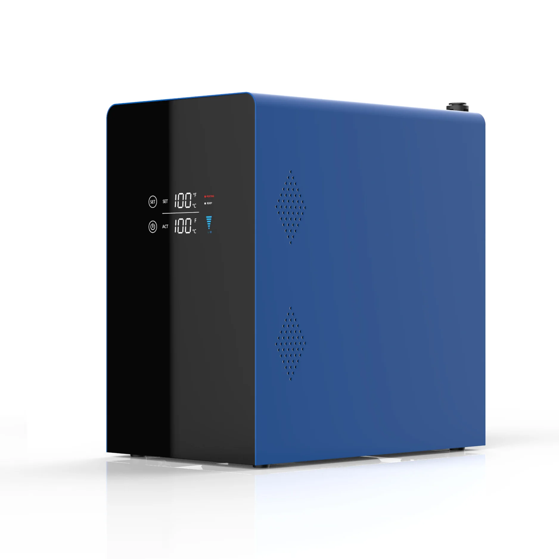 Boiling Filtered Two in 1 for Drinking Small Space Blue Modern Under Sink Kitchen Dispenser