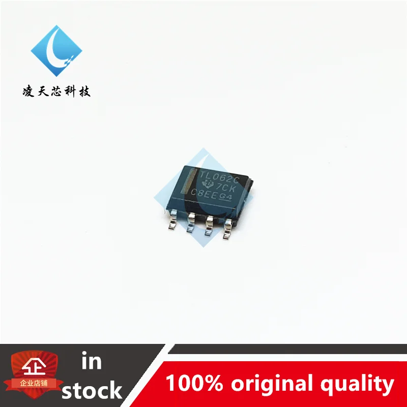 10PCS TL062CDT CDR IDR SMD SOP-8 Dual JFET Input Operational Amplifier