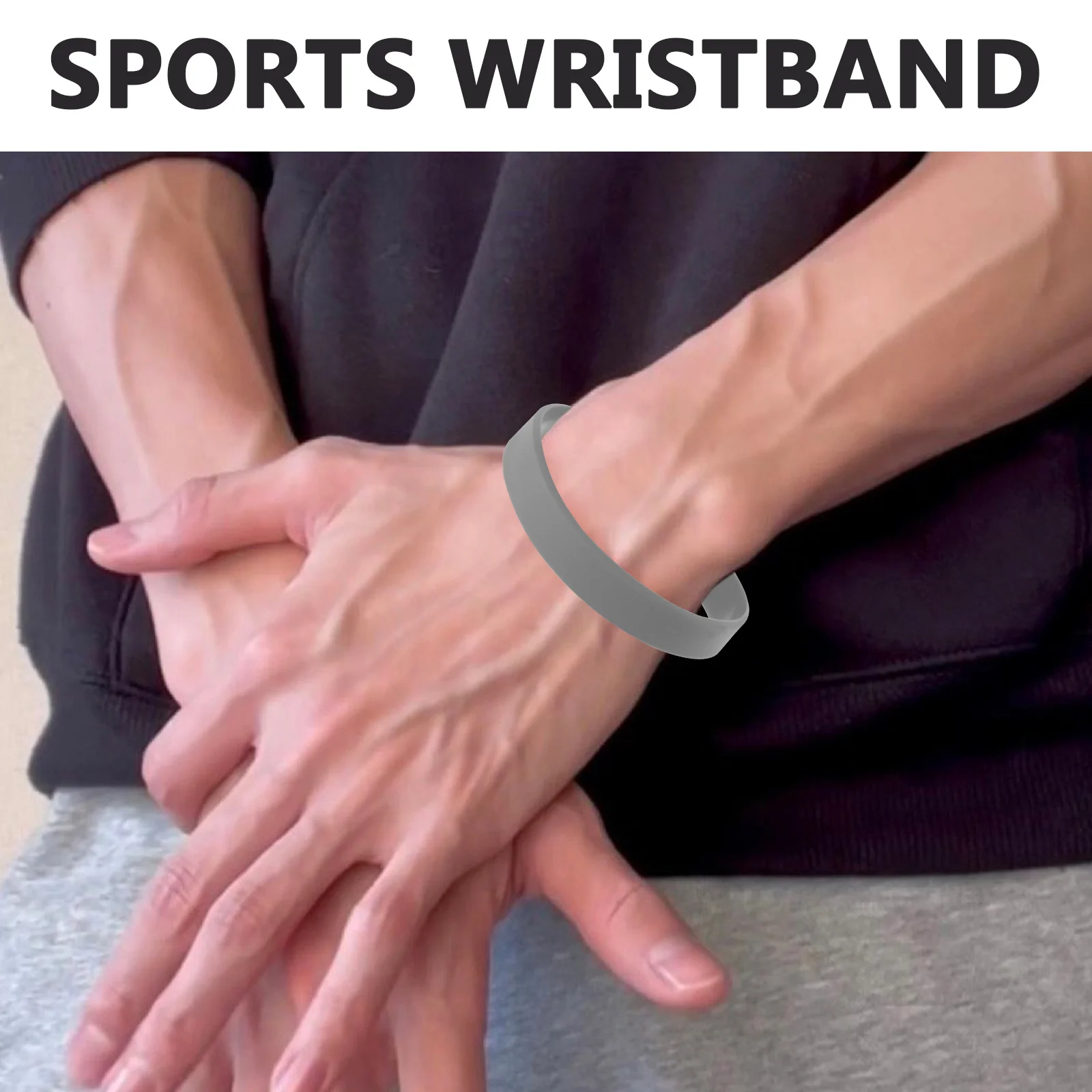 

50 Pcs Bracelet Bulk Silicone Wristbands Decorative Bracelets Fashionable Elastic Diy