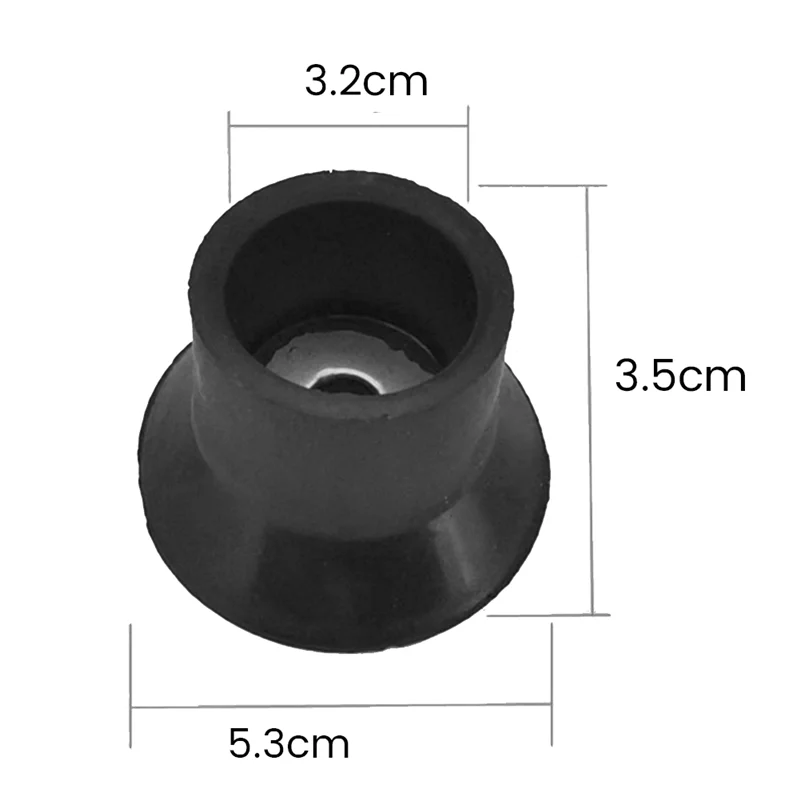 A48F-10 قطعة المطاط الترامبولين عدم الانزلاق قدم حصيرة غطاء كتم الأطفال القفز السرير الأنابيب مجموعة غطاء حجم S