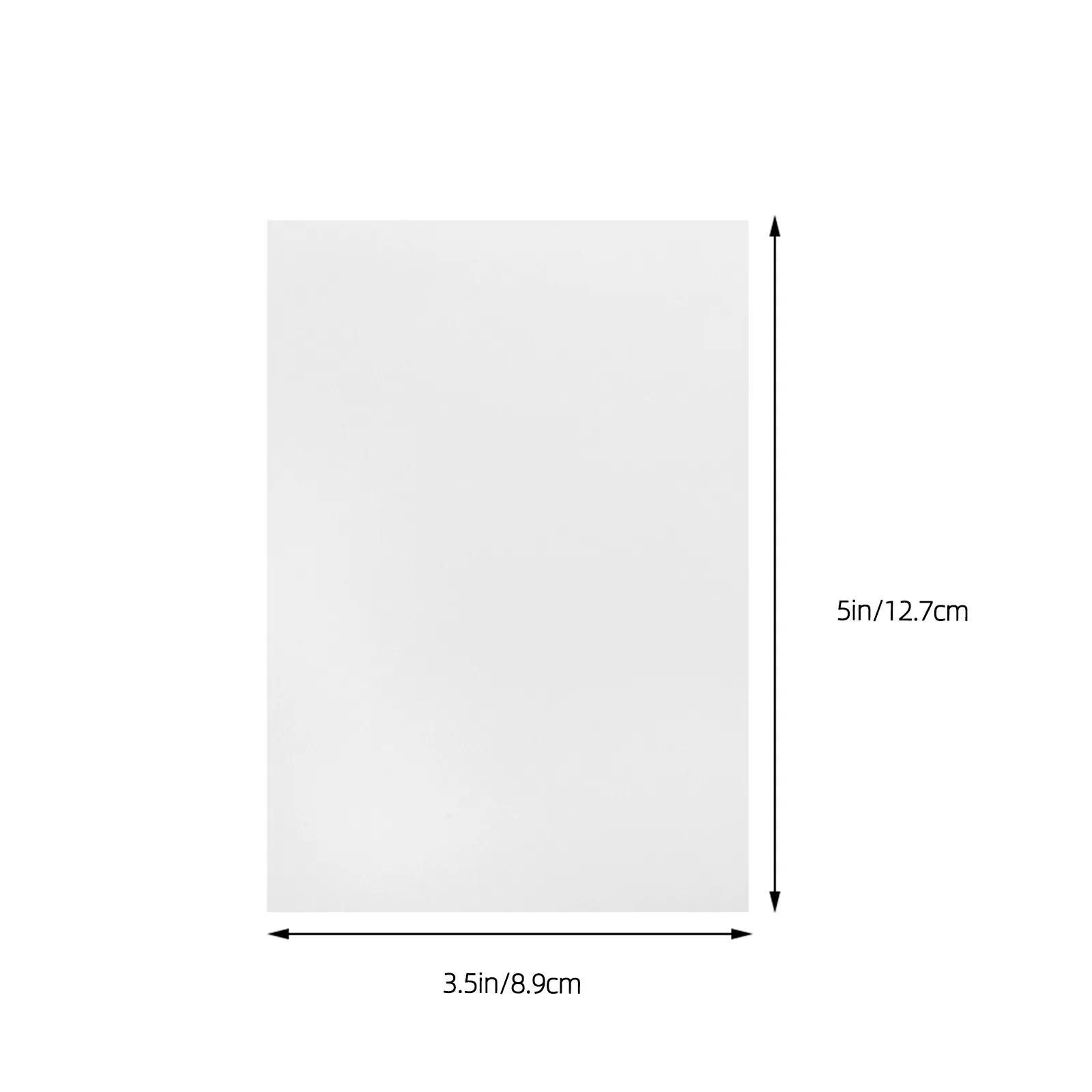 100Pcs Waterproof High Gloss Photo Paper Glossy Photographic Paper Photo Printing Sheets Printer Compatible Office Home Use