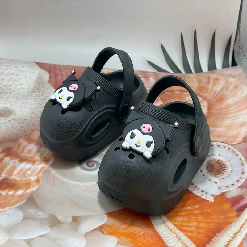 

Модные детские повседневные тапочки на толстой подошве, нескользящие тапочки для девочек, летние милые детские туфли принцессы Мэри Джейн с героями мультфильмов