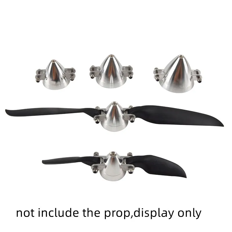 1Pc CNC Aluminum Fold Propeller Spinner Cone For RC Airplane