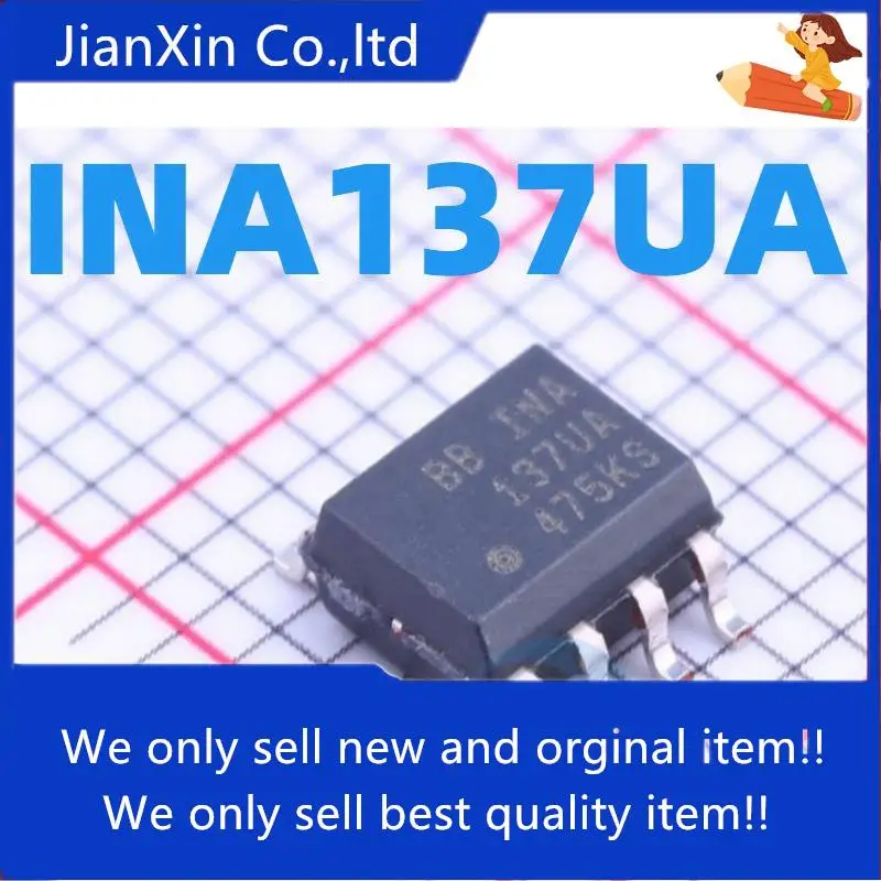 

10pcs 100% orginal new INA137 INA137UA/BB