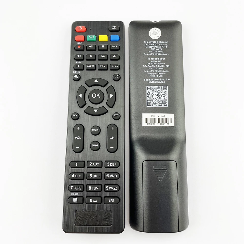 Original Remote Control JJX4501 JXD45G/45D SRC45132 RC801 AN4CHD for ATV DIALOG EI8HT MEGE CABLE PRIMA TELEDEVICE set‑top boxs