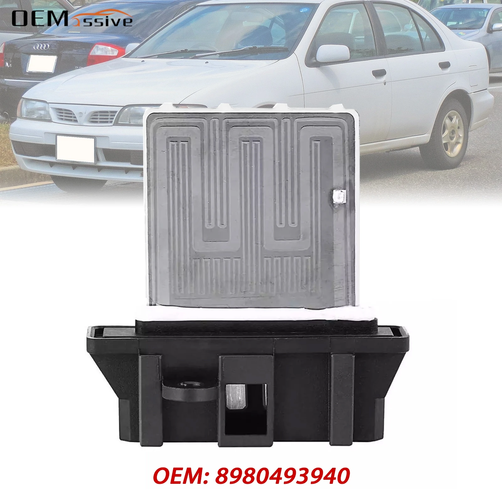 

8980493940 Motor Blower Fan Resistor Engine Cooling Air Conditioning for Isuzu D-Max TF Holden Colorado RC Rodeo RA Accessories