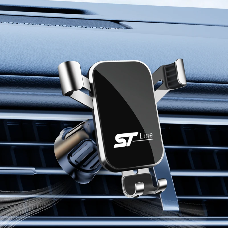 

Car Phone Holder Car Air Vent Hook Gravity Auto Grip Bracket For Ford ST Line Focus Fiesta Shelby Edge Mondeo Explorer Transit