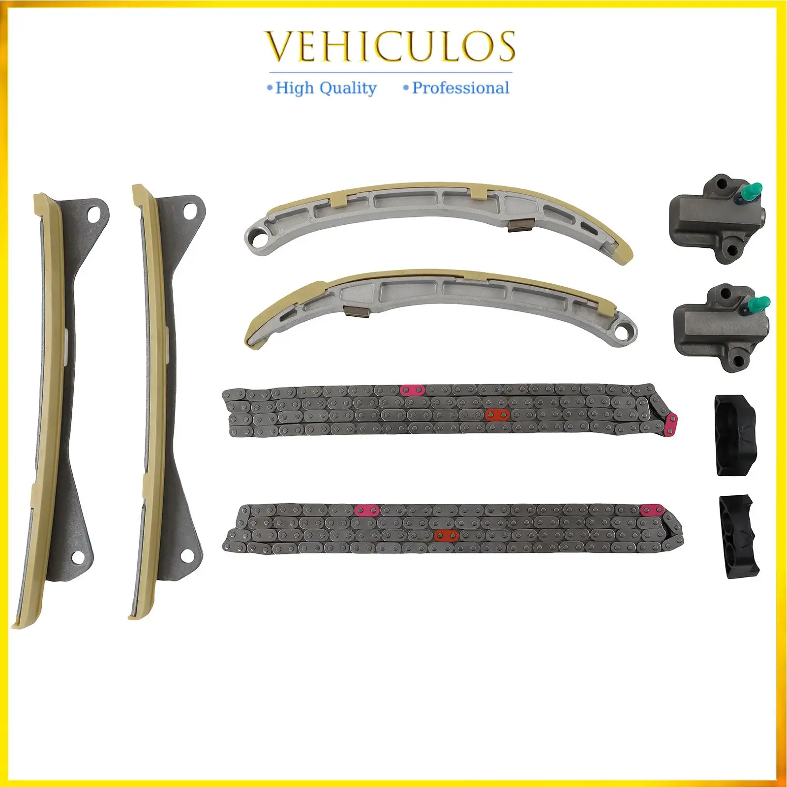 

24321-3L100 243213L100 Engine Timing Chain Kit For Santa Fe Sorento Azera Genesis Palisade K900 3.3L 3.8L Car Accessories Parts