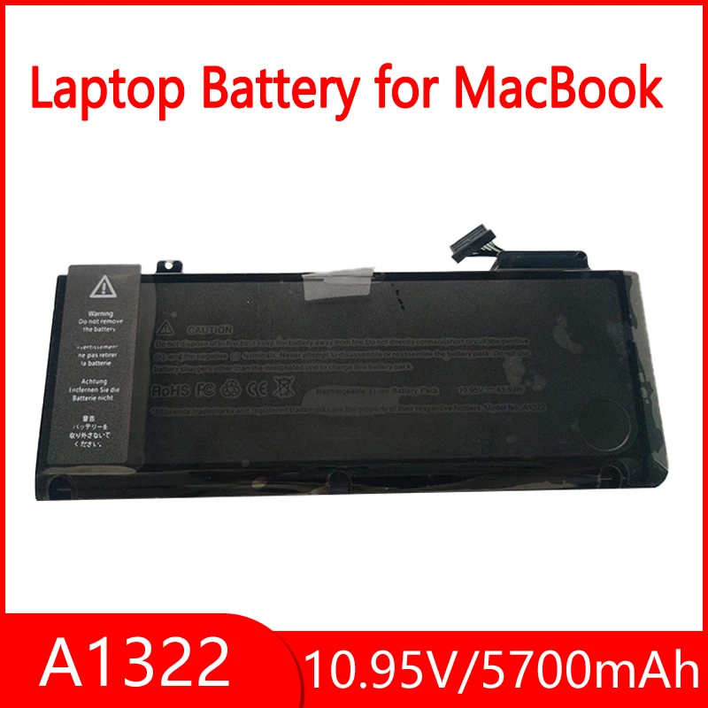 

A1322 A1278 for Apple for MacBook Pro 13"Inch 2009 2010 2011 2012 MB991LL/A MB990LL/A MB990J/A MC700 MC374 MD101 MD314 MC724