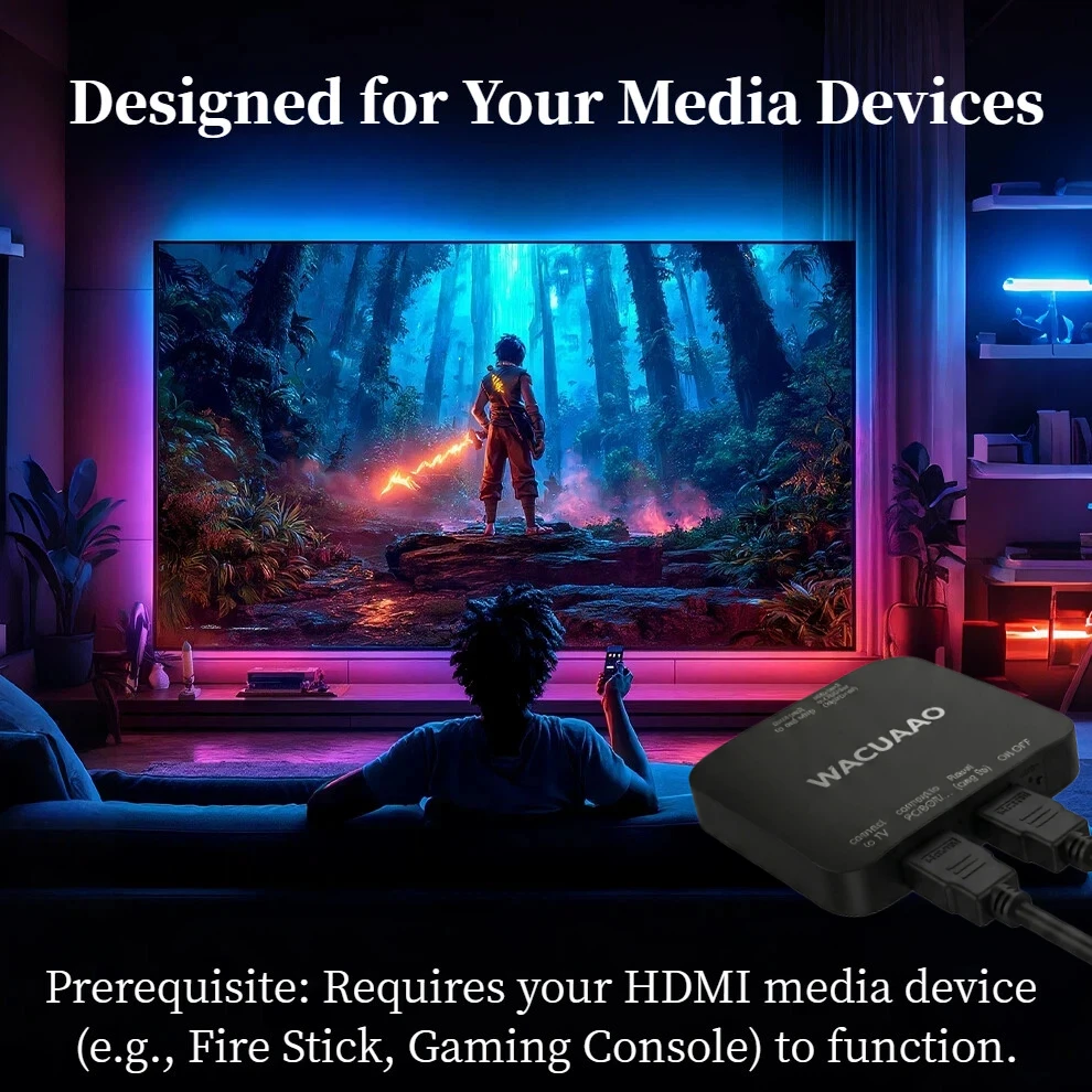 Podświetlenie TV HDMI Sync do  – Home Cinema Gaming recenzja i cena