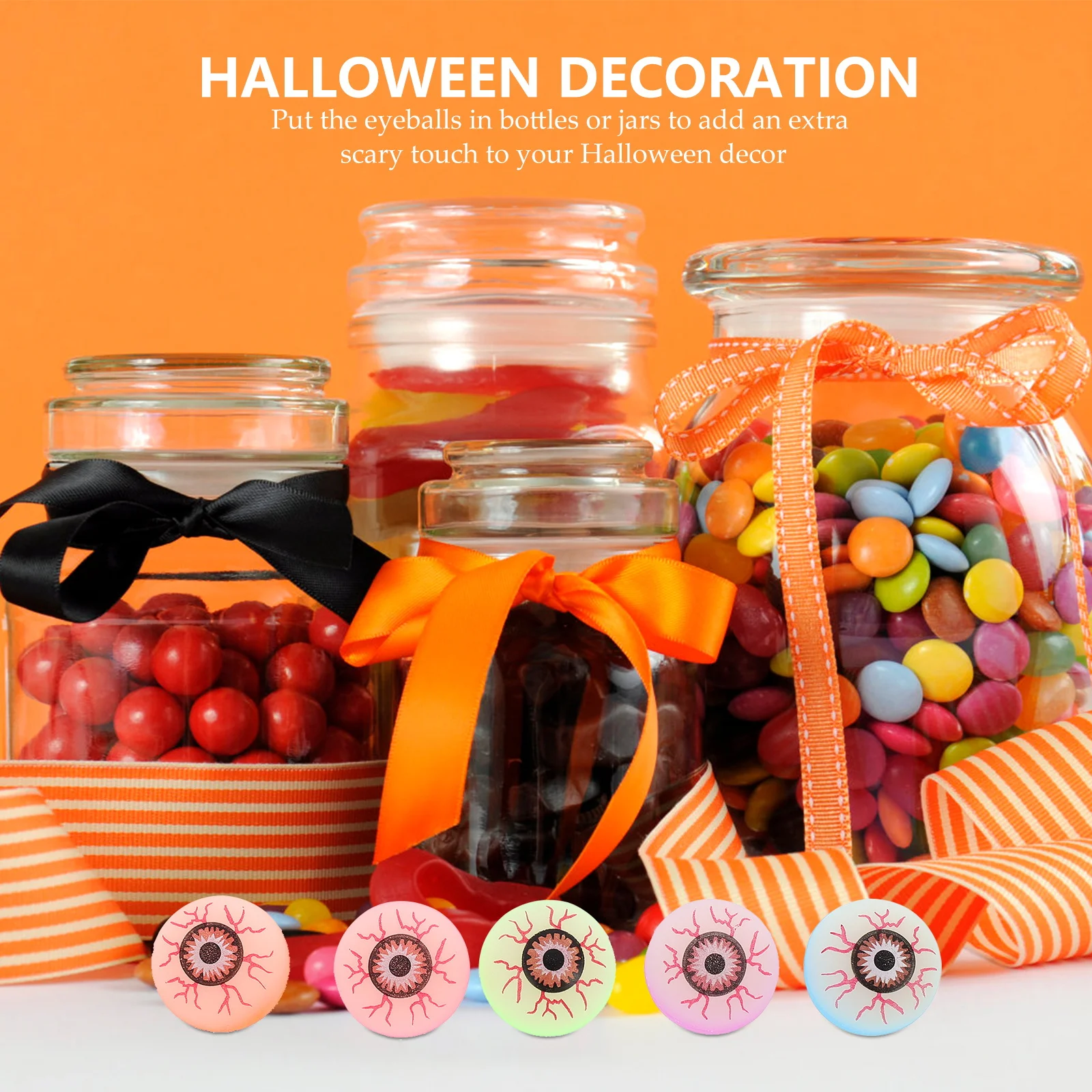 

20Pcs Premium Plastic Eyeballs Realistic Horror Eyes for Halloween Goodie Bags Party Favors Spooky Decorations Kids Fun