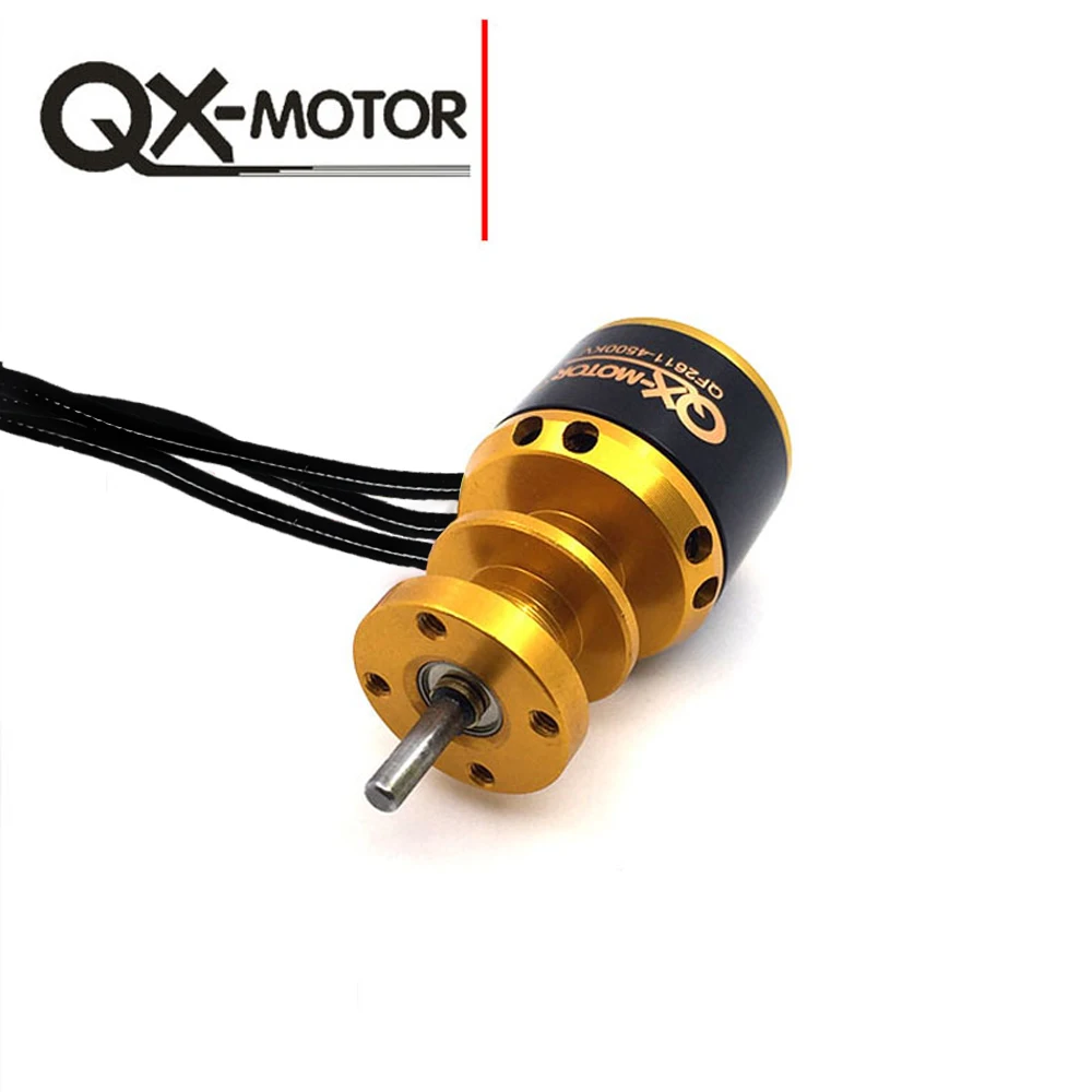 QX-MOTOR QF2611 4500kv 5000KV 3300KV 3S Moteur Brushless 64mm Canalisé Ventilateur Jet EDF Pour RC Avion DIY Drone Pièces Pièces de Jouet