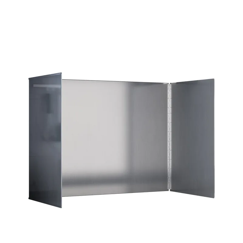 حاجز زيت المطبخ من الفولاذ المقاوم للصدأ حاجز زيت سميك بدرجة حرارة عالية موقد غاز لوحة عازلة للحرارة سهلة التنظيف #3