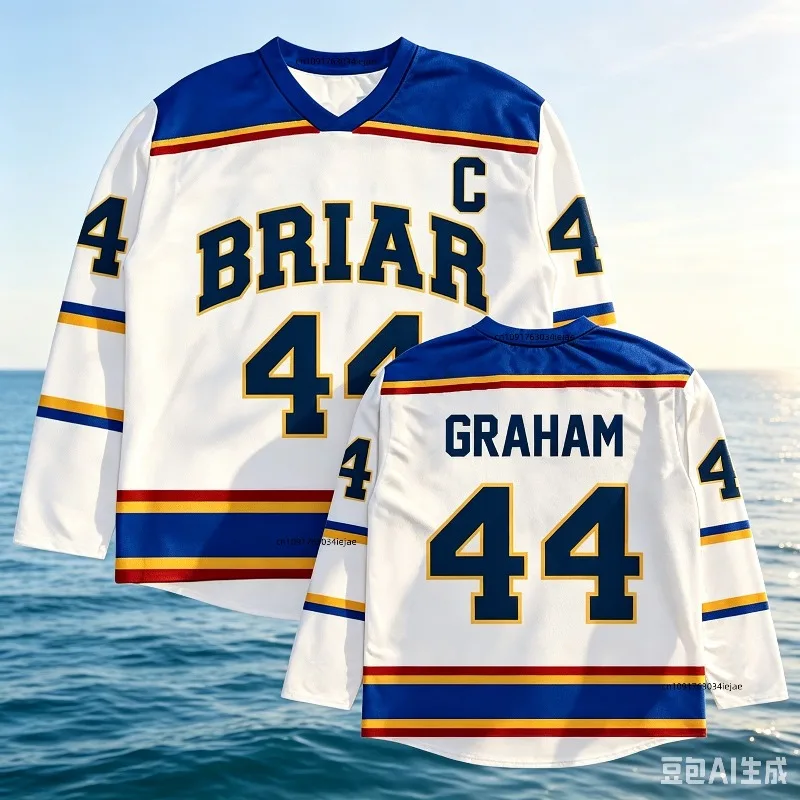 2026 Kid Off Campus TV Series Briar University Hockey Jersey Graham Logan Di Laurentis Tucker Merch Shirt Unisex T-shirt