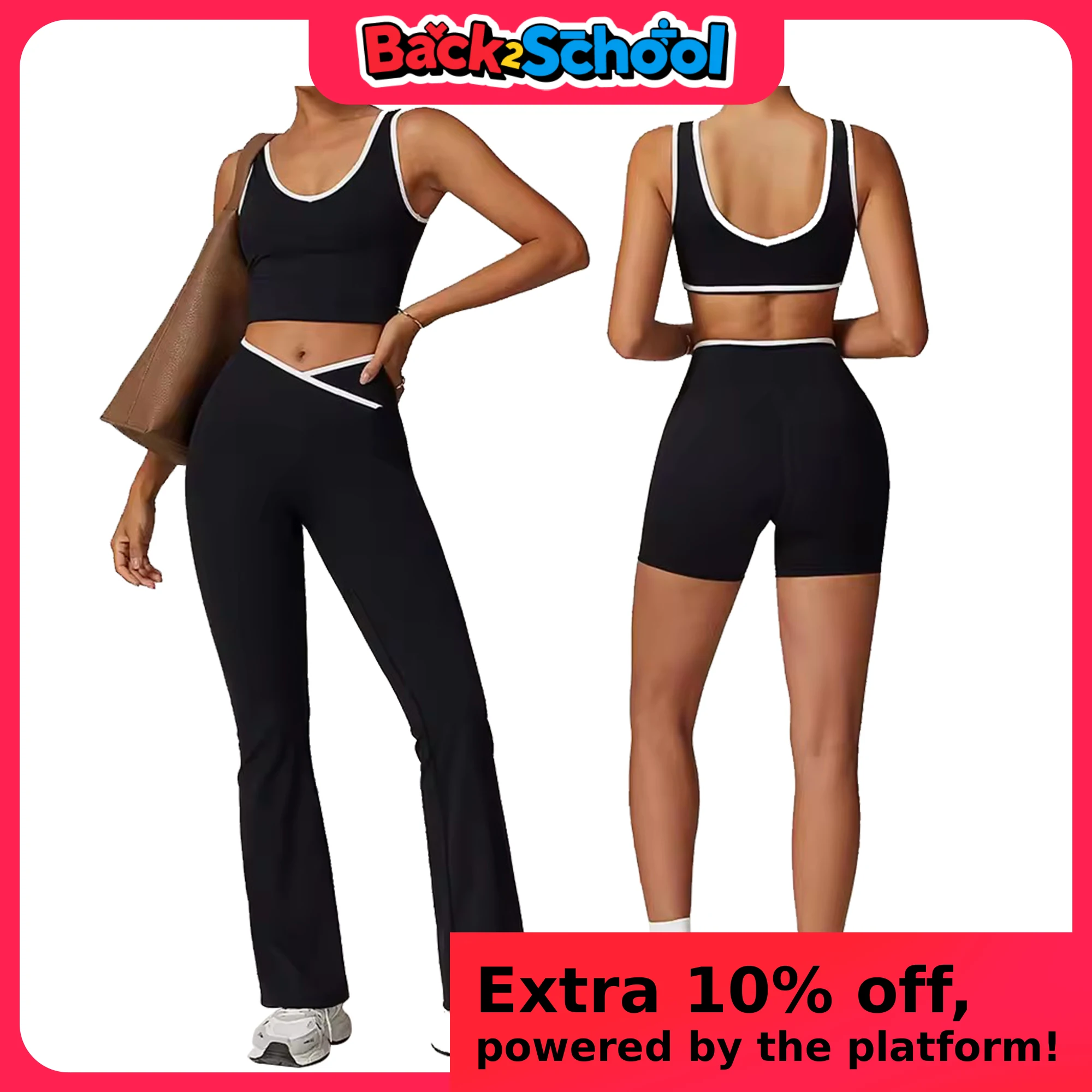2PCS Yoga Set Women Tracksuit Nude Feeling Workout Sets Gym Clothes Push Up Fitness Running Sportwear Sport Bra Leggings Suit