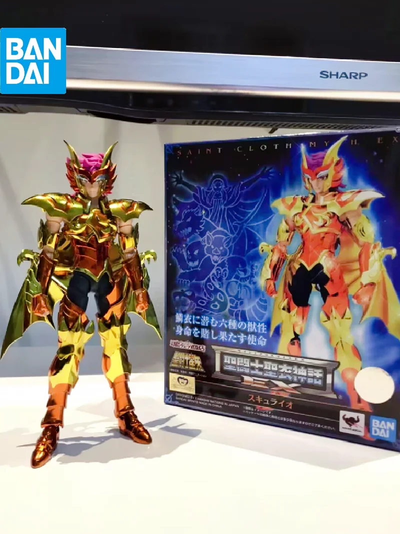 

Bandai Original Saint Seiya Cloth Myth Marina Scylla Io Ex Metal Bandai Pvc Armor Figure Anime Collectible Model Toys Gift 100%