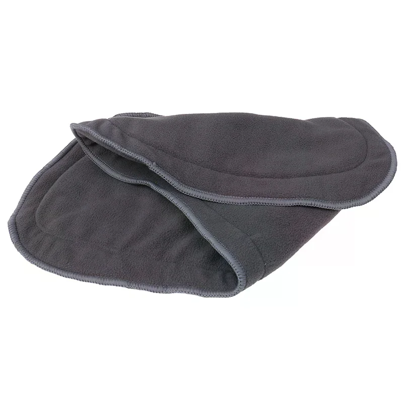 /Kuz/Bamboo Charcoal Cloth  Insert Pad 4Layer Reusable Liner Nappy Liner for Adult