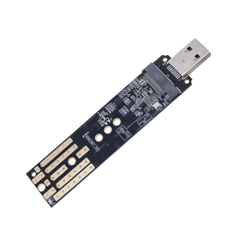 Caja aluminio para SSD M.2 para NVME y adaptador USB3.1 tipo A