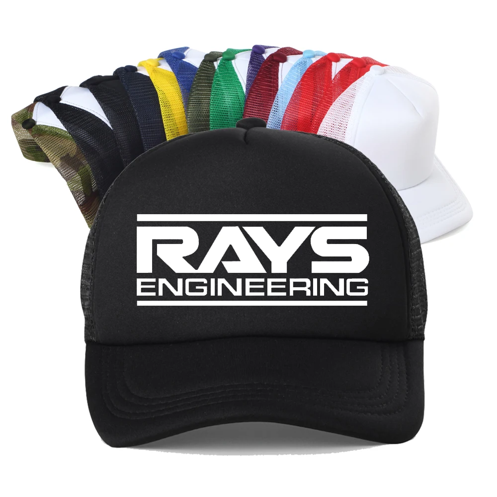 

New Volk Rays Car Wheel Racing Baseball Cap Men Women Summer Casual Mesh Breathable Sun Hat