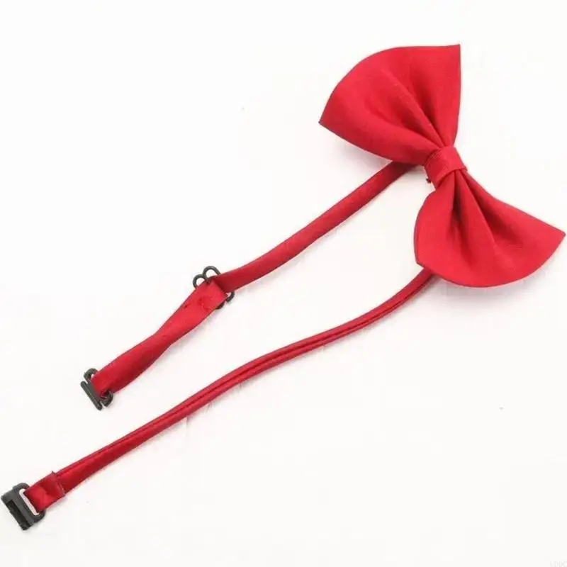 

Uniform Bowtie Adjustable Elastic Neck Tie Fashion Accessories for Bartender Y166