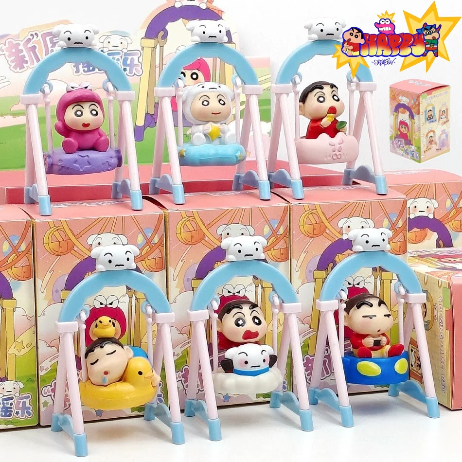 

Новый милый игрушечный карандаш Шин-Чан, качающаяся модная слепая коробка, игрушки, статуи для мальчиков, коллекционные модели, настольные украшения, рождественские подарки