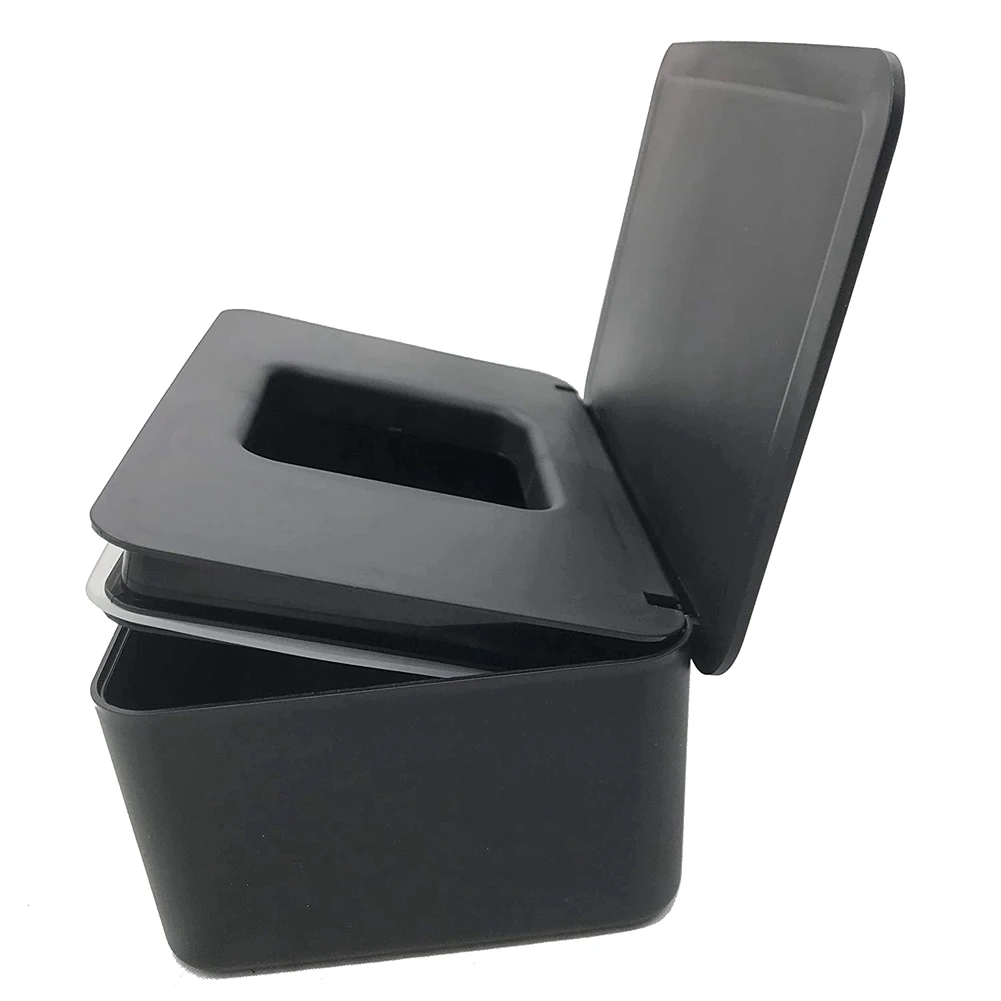 A11I Wet Tissue Box with Lid, Pumping Box, Wet Tissue Box, Household Dustproof Desktop Sealed Wet Tissue Box Storage Box