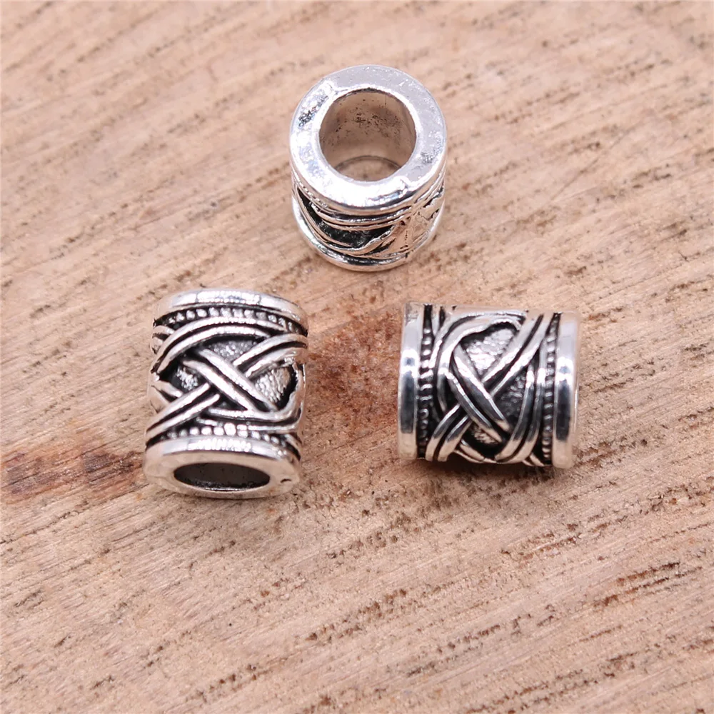 

100pcs/lot DIY Jewelry Accessories Alloy Large-pore Bead Earring Connector Bracelet Pendant