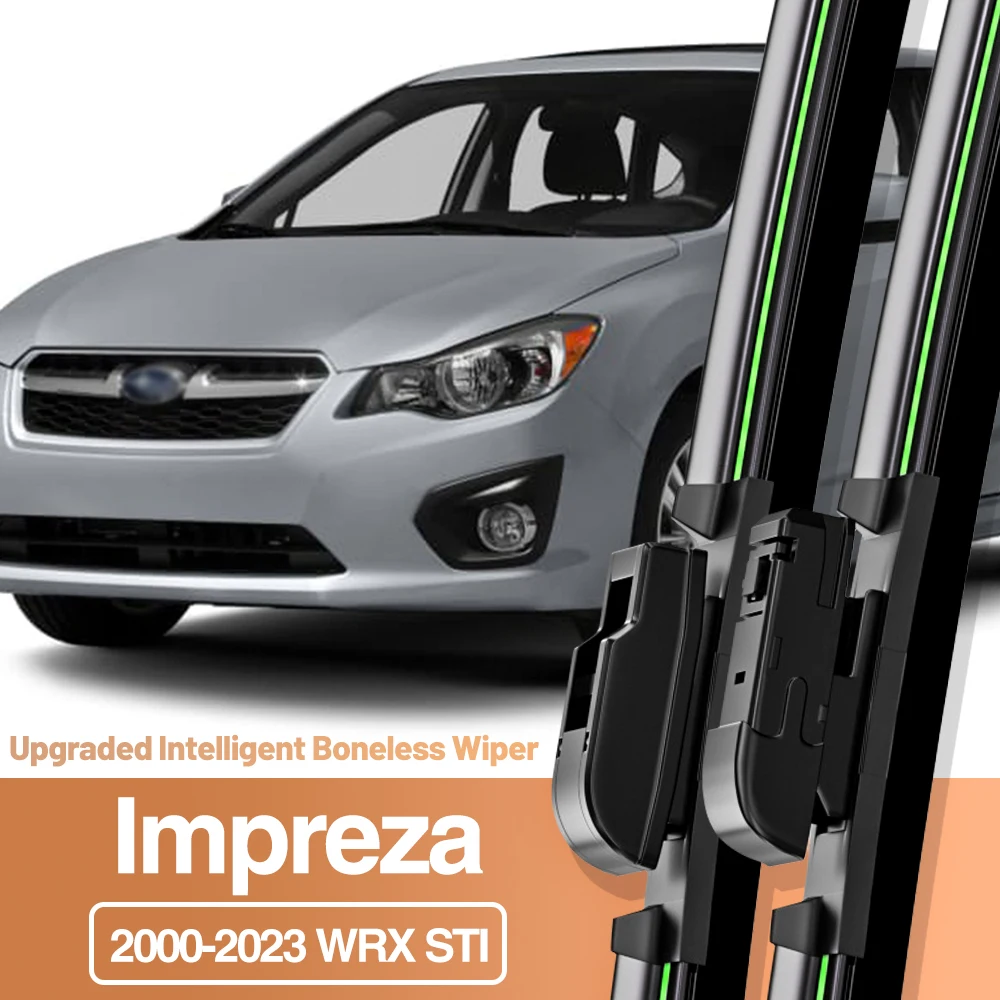 2 stücke Für Subaru Impreza 2000-2023 WRX STI 2008-2016 Frontscheibe Wischer Klingen Zubehör Windschutzscheibe Fenster 2014 2016
