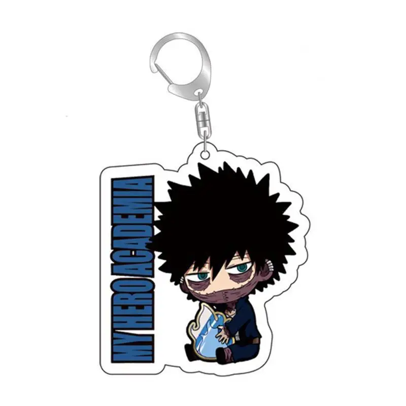 Hot My Hero Academia Keychain Cartoon Character Double Sided Acrylic Key Chain For Friend Collection Jewelry Clothing Accessorie