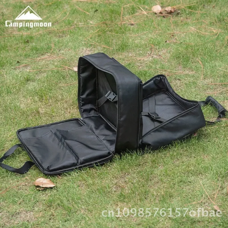 CAMPINGMOON BK-46 حقيبة تخزين ذات سعة كبيرة مجموعة التعبئة والتغليف التكتيكية في الهواء الطلق لمجموعة وحدة التخييم IGT