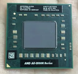 A4-3300M A6-3400M 3410MX 3420M 3430MX A8-3500M 3520M A8-3510MX 3530MX 3550MX Notebook CPU
