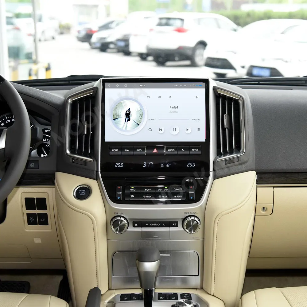 Car Multimedia Player Android Screen For Land Cruiser LC200 2016 2017 2018 2019 2020 2021 Car Radio GPS CarPlay Auto Head Unit