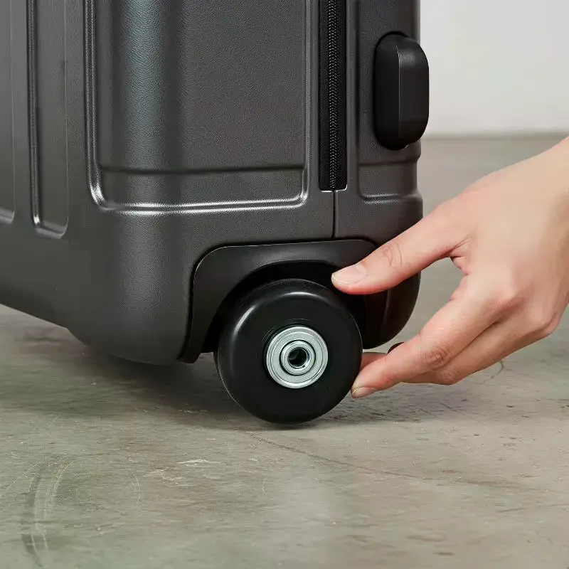 Wear Resistant Universal Suitcase Wheels Silent Travel Luggage Casters Replacement Parts for Luggage Repair