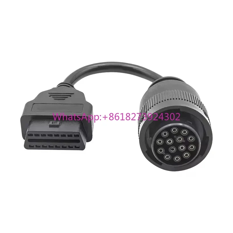 

14 Pin Cable Excavator Diagnostic Adapter Connector Replacement For Caterpillar Truck