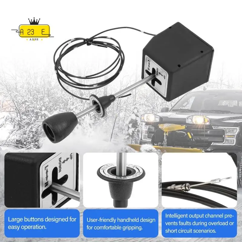 A23E-Snowplow Handheld For Lift Control Cable, Fit For Western Snowplow, SAM 1314000, Fisher 56018, A5795
