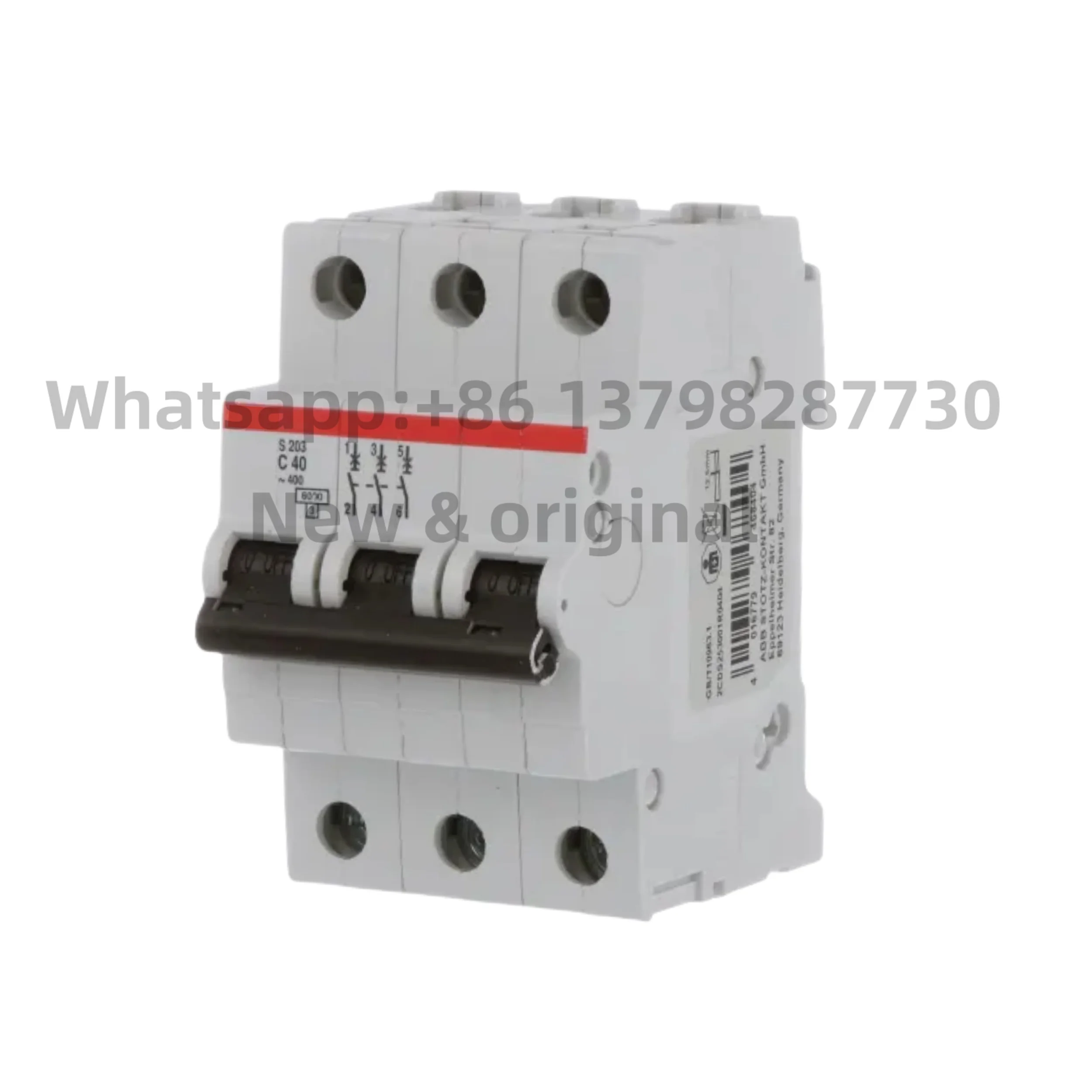 New original Miniature circuit breaker S203-C40 3P 40A air switch