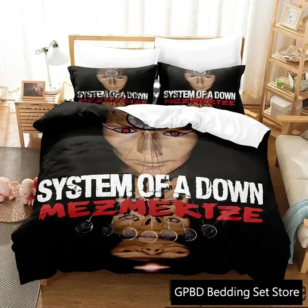 3D Print System Of A Down Bedding Set Boys Girls Twin Queen King Size Duvet Cover Pillowcase Bed boys Adult Home Textileextile