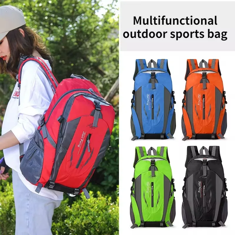 Quality Nylon Waterproof Travel Backpacks Men Climbing Travel Bags Hiking Backpack Outdoor Sport School Bag Men Backpack Women